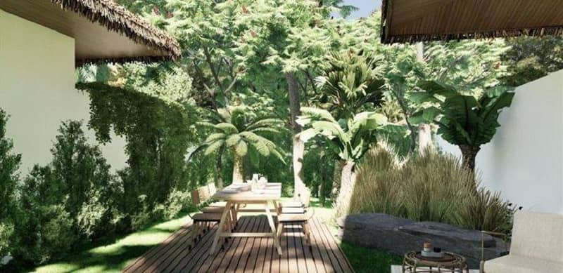 Complex of villas with a restaurant and a spa in the quiet area of Lipa Noi, Samui, Thailand — photo 11