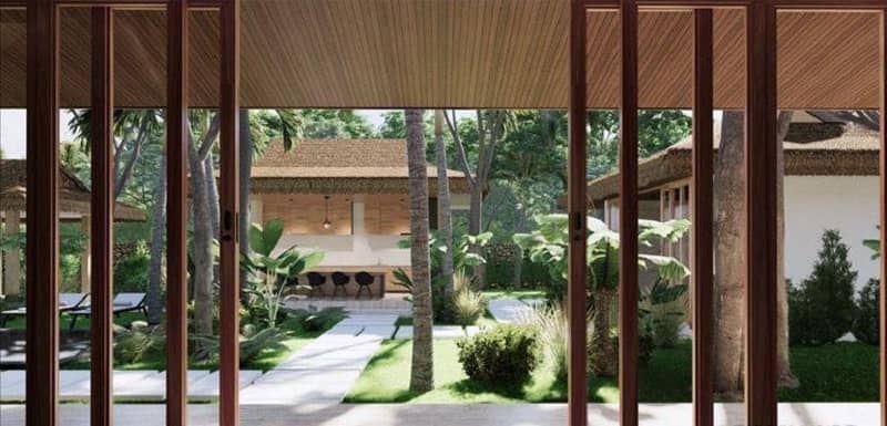 Complex of villas with a restaurant and a spa in the quiet area of Lipa Noi, Samui, Thailand — photo 7