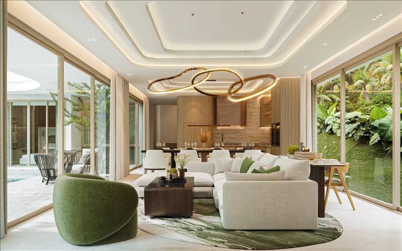 New complex of villas with a wellness center and a meeting room close to Nai Harn Beach, Phuket, Thailand — photo 2