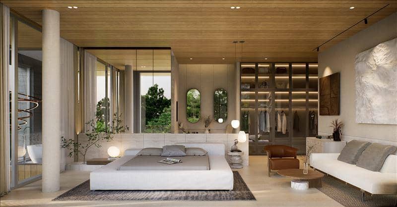 Complex of furnished villas with swimming pools at 950 meters from the beach, Phuket, Thailand — photo 6