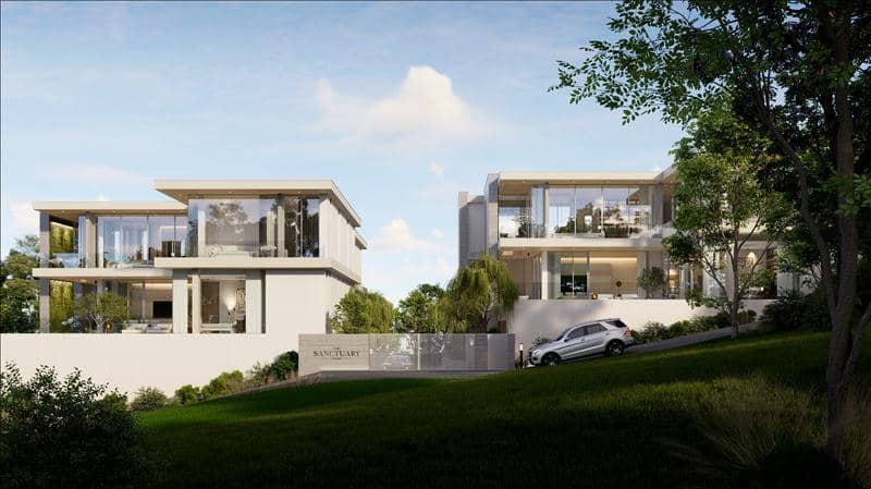Complex of furnished villas with swimming pools at 950 meters from the beach, Phuket, Thailand — photo 20