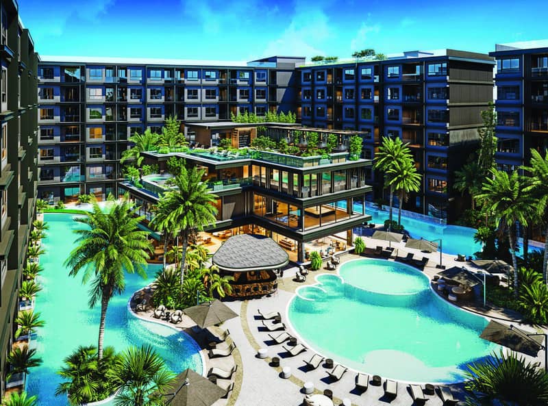 First class new residential complex with wellness infrastructure in Pattaya, Banglamung, Thailand — photo 2