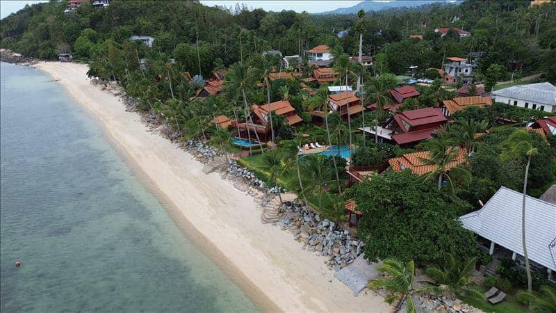 New complex of villas with swimming pools, 10 meters from the beach, Samui, Thailand — photo 18