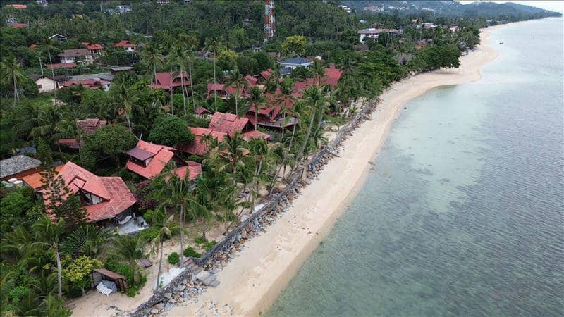 New complex of villas with swimming pools, 10 meters from the beach, Samui, Thailand — photo 17