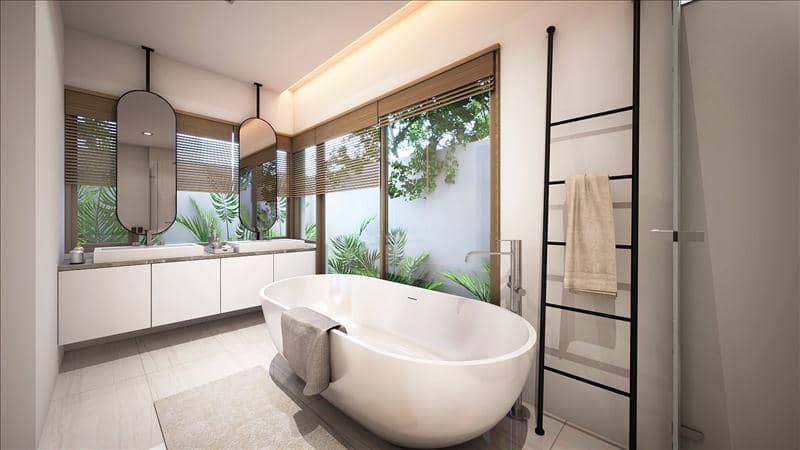 New complex of villas with swimming pools close to prestigious international schools, Phuket, Thailand — photo 18