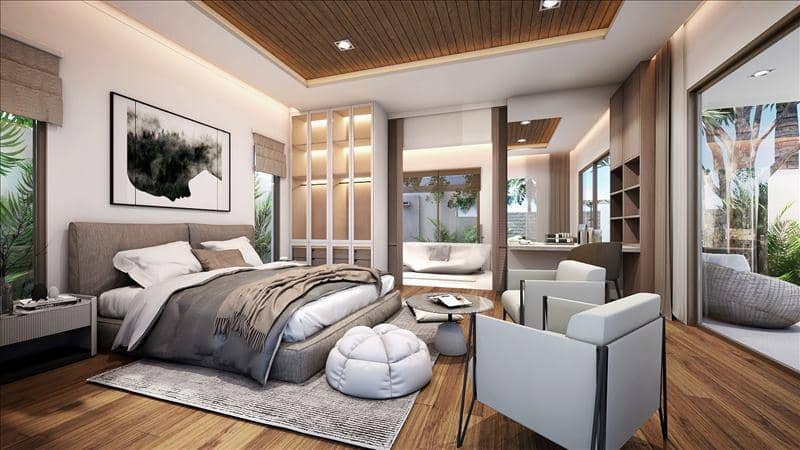 New complex of villas with swimming pools close to prestigious international schools, Phuket, Thailand — photo 10