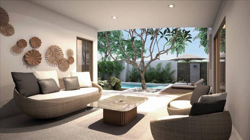 New complex of villas with swimming pools close to prestigious international schools, Phuket, Thailand — photo 3