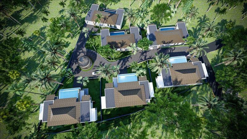 Новый комплекс вилл в 5 минутах от пляжа Маенам, Самуи, Таиланд — фото 30