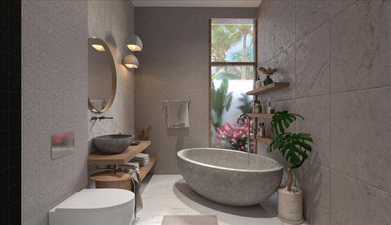 New residential complex with swimming pools at 800 meters from Choengmon Beach, Samui, Thailand — photo 15