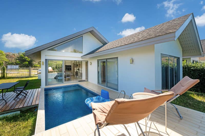 New residential complex of villas with swimming pools and parkings in Thalang, Phuket, Thailand — photo 3