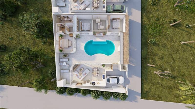 New complex of villas with swimming pools and gardens, Samui, Thailand — photo 16