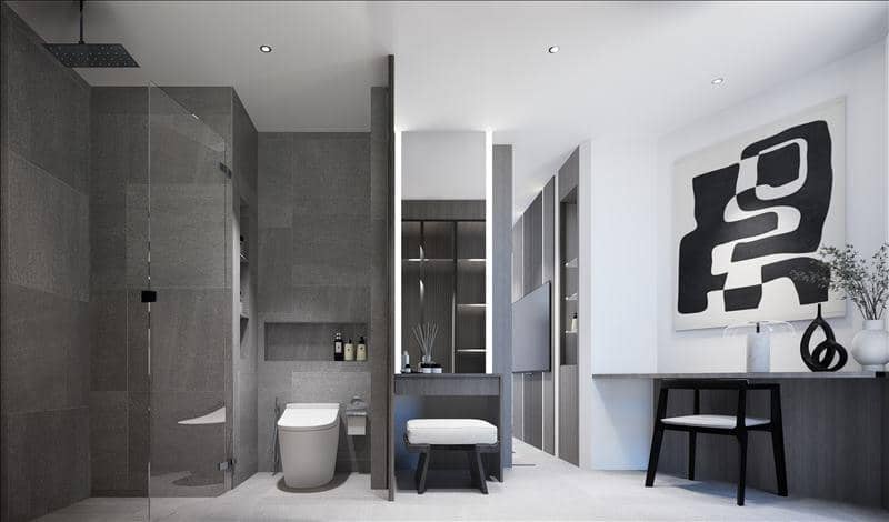New residence with swimming pools and restaurants close to beaches, Kamala, Phuket, Thailand — photo 11