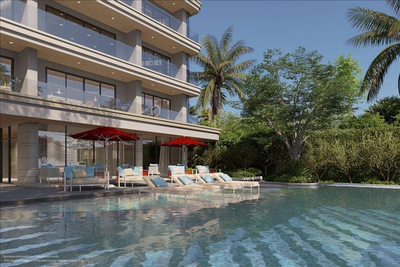 New residence with swimming pools, lagoons and gardens on Ban Amphur Beach, Pattaya, Thailand — photo 12