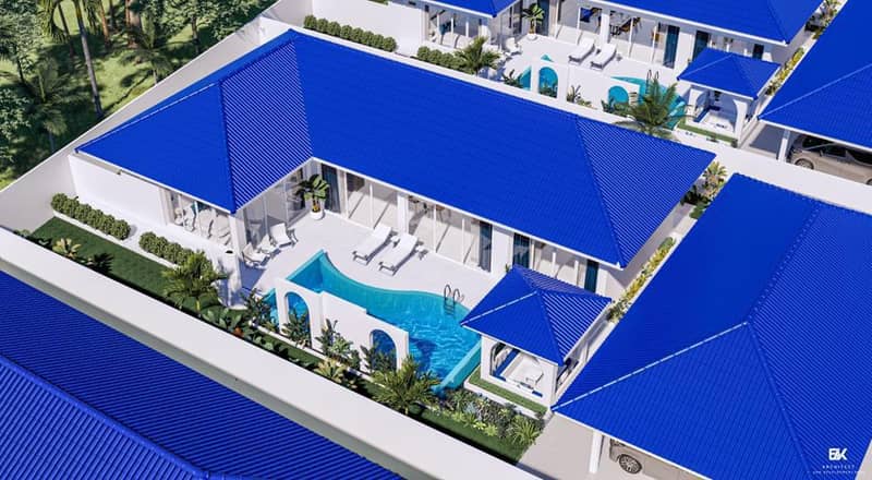 New residential complex of furnished villas in Taling Ngam, Samui, Thailand — photo 9