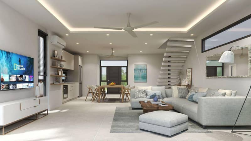 New complex of villas with swimming pools 5 minutes away from Bangrak Beach and an international school, Samui, Thailand — photo 4