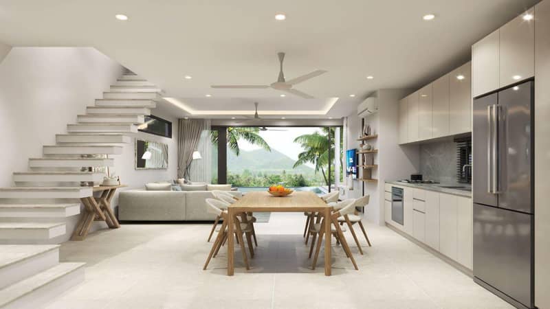 New complex of villas with swimming pools 5 minutes away from Bangrak Beach and an international school, Samui, Thailand — photo 3