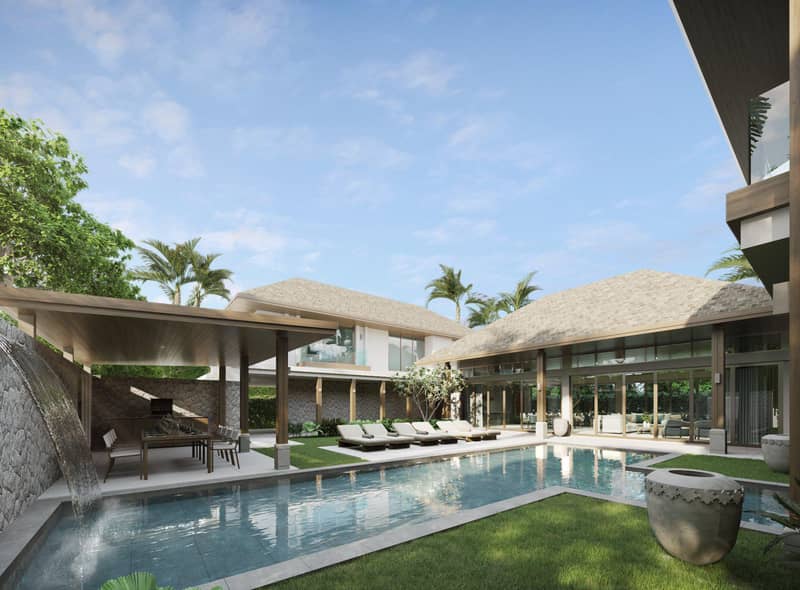 First class residential complex of villas with swimming pools and excellent infrastructure in Choeng Thale, Phuket, Thailand — photo 22