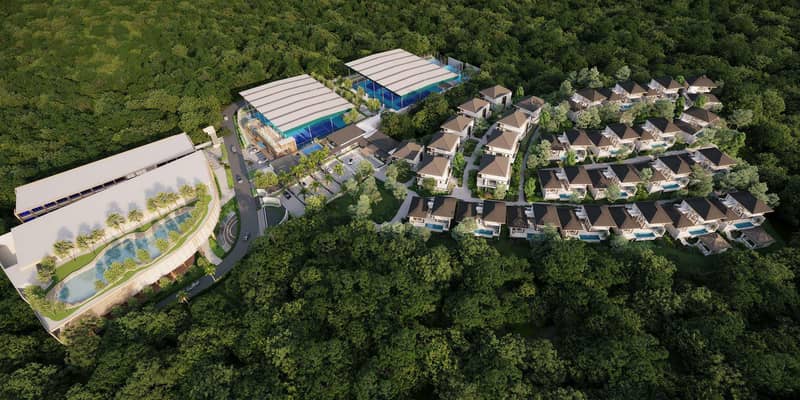 First class residential complex of villas with swimming pools and excellent infrastructure in Choeng Thale, Phuket, Thailand — photo 2