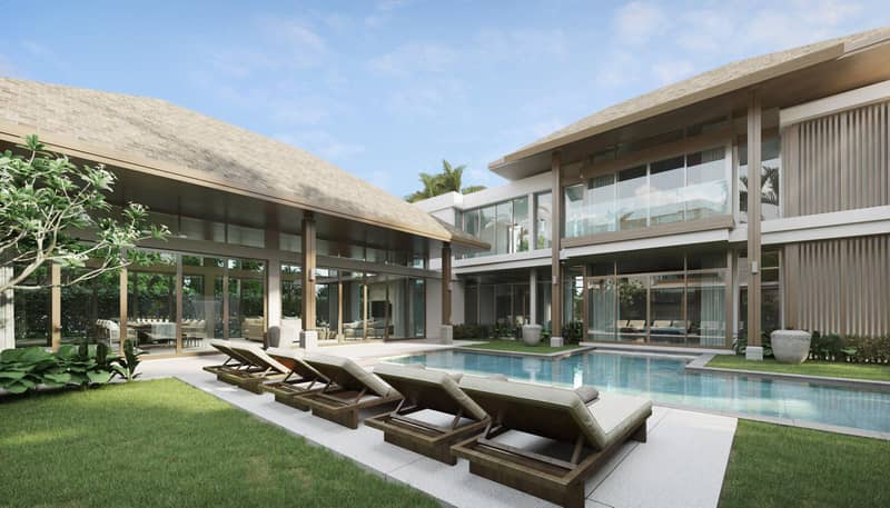 First class residential complex of villas with swimming pools and excellent infrastructure in Choeng Thale, Phuket, Thailand — photo 20