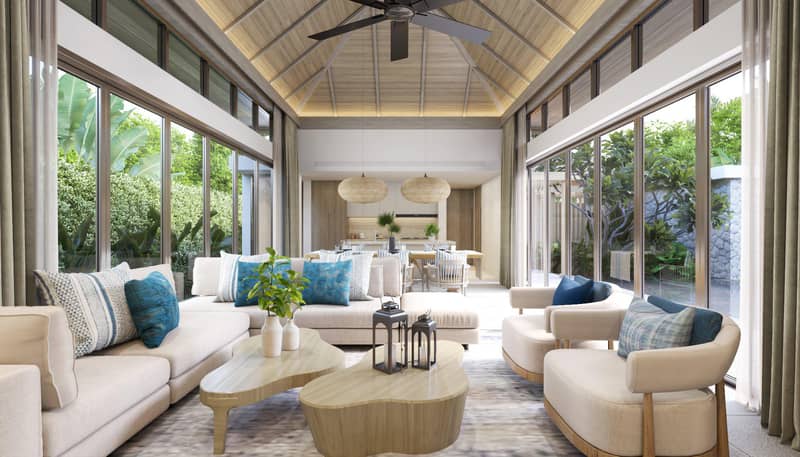First class residential complex of villas with swimming pools and excellent infrastructure in Choeng Thale, Phuket, Thailand — photo 10