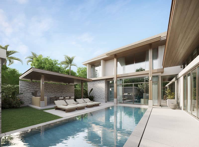 First class residential complex of villas with swimming pools and excellent infrastructure in Choeng Thale, Phuket, Thailand — photo 7