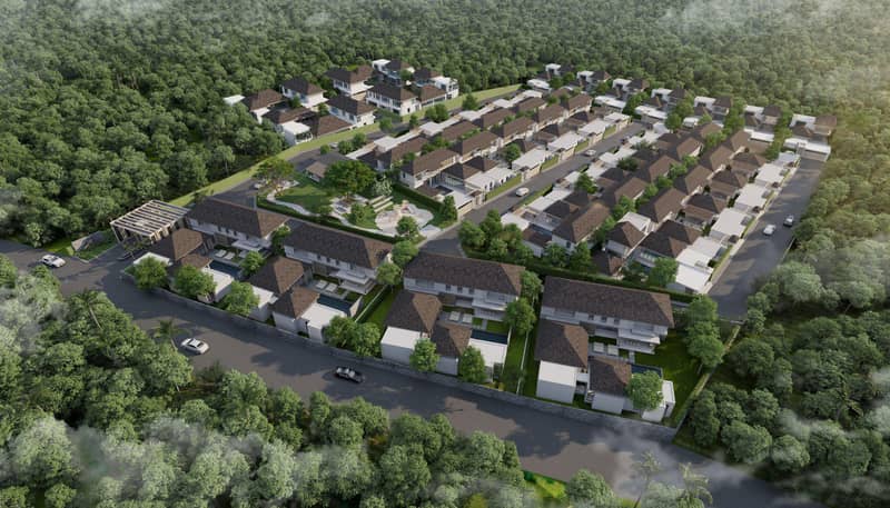 First class residential complex of villas with swimming pools and excellent infrastructure in Choeng Thale, Phuket, Thailand — photo 39