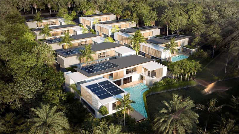 New complex of villas with swimming pools and gardens close to the main attractions of Phuket, Thailand — photo 21