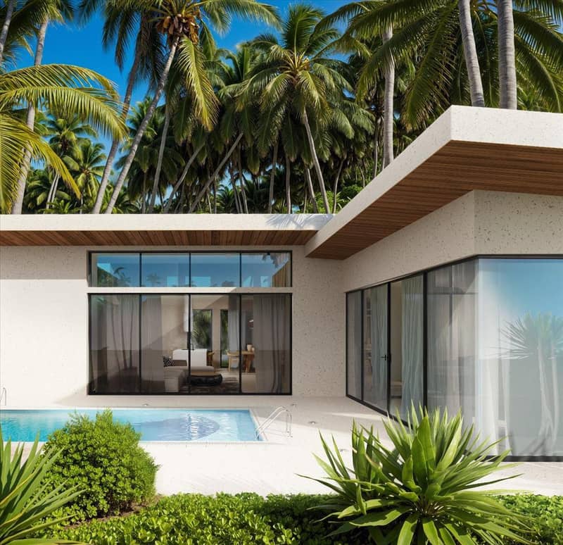 New gated complex of villas with swimming pools, 6 minutes away from Lamai Beach, Samui, Thailand — photo 3