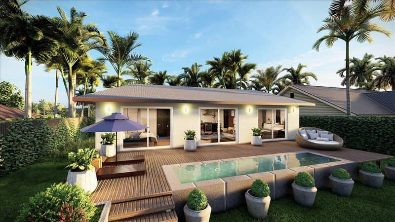 New complex of villas with swimming pools, 250 meters from the beach, Samui, Thailand — photo 2