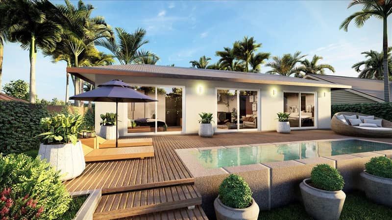 New complex of villas with swimming pools, 250 meters from the beach, Samui, Thailand — photo 11