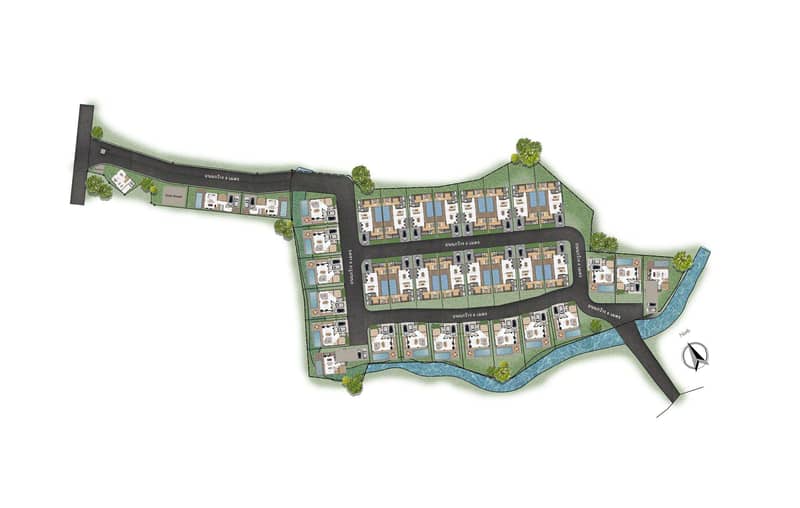 New residential complex of mini villas with swimming pools in Si Sunthon, Phuket, Thailand — photo 8