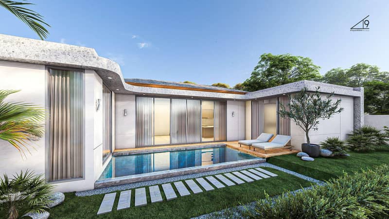 New residential complex of mini villas with swimming pools in Si Sunthon, Phuket, Thailand — photo 3