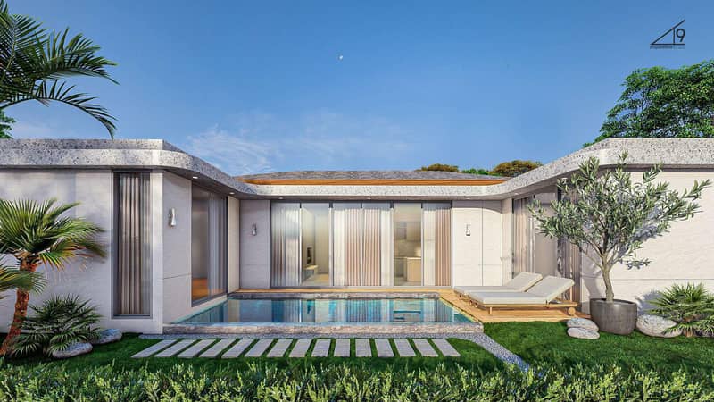 New residential complex of mini villas with swimming pools in Si Sunthon, Phuket, Thailand — photo 2