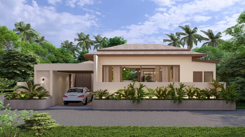 New residential complex of furnished villas with pools in Maret, Samui, Thailand — photo 11