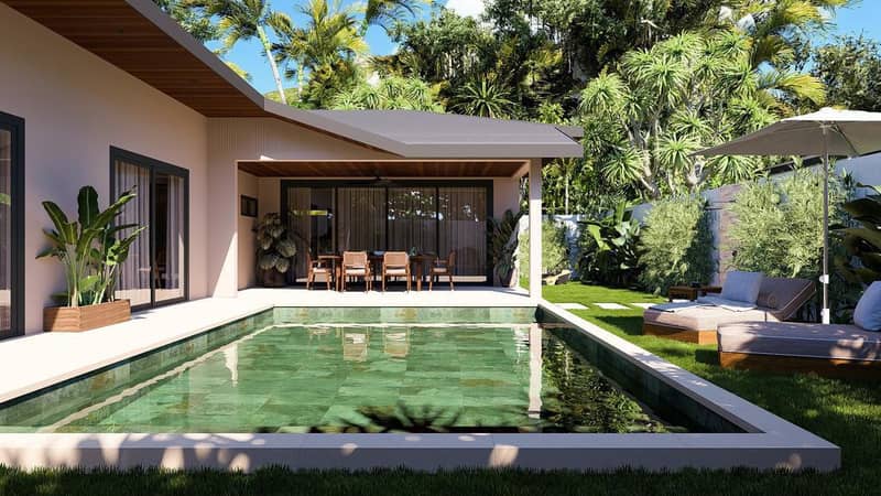 New residential complex of furnished villas with pools in Maret, Samui, Thailand — photo 3