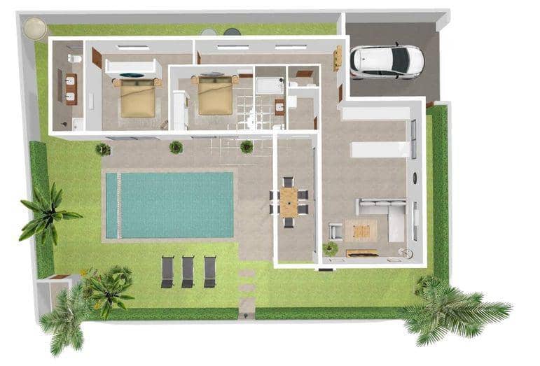 New residential complex of furnished villas with pools in Maret, Samui, Thailand — photo 17