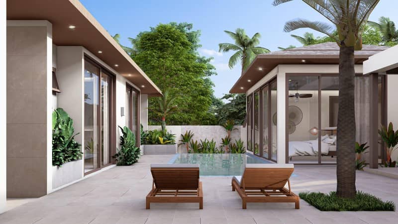 New residential complex of furnished villas with pools in Maret, Samui, Thailand — photo 21