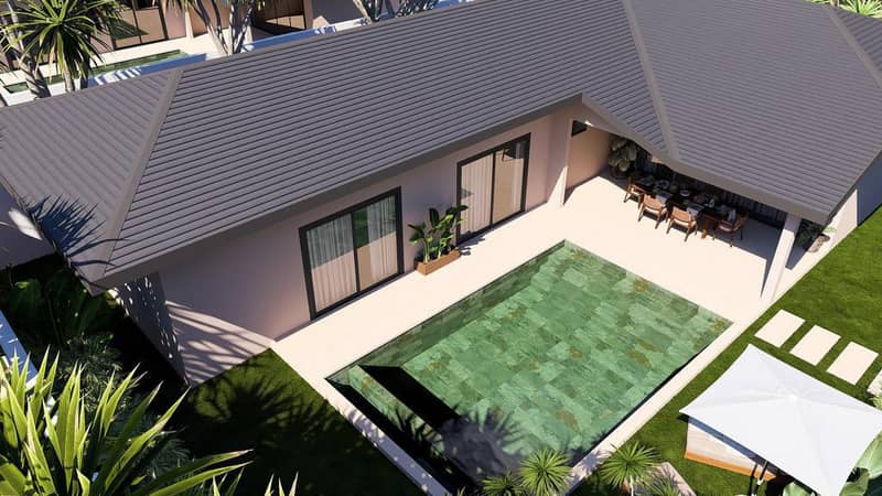 New residential complex of furnished villas with pools in Maret, Samui, Thailand — photo 10