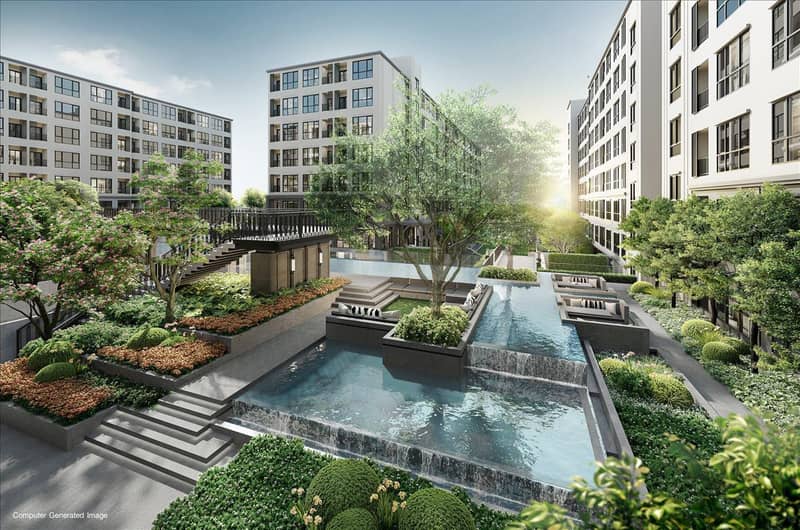 New residential complex with swimming pools, a co-working area and a kids' club, Bangkok, Thailand — photo 2