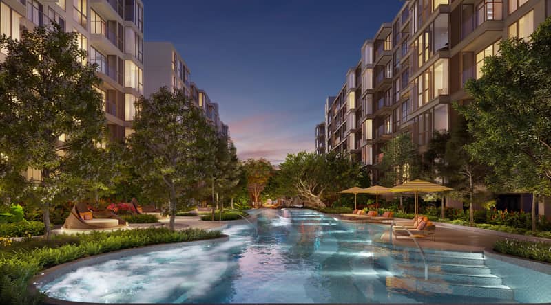 New residence with a swimming pool, a fitness centre and a co-working space, Bangkok, Thailand — photo 6