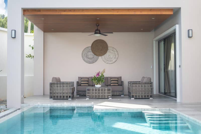 Guarded complex of villas with swimming pool close to Bang Tao Beach, Phuket, Thailand — photo 8