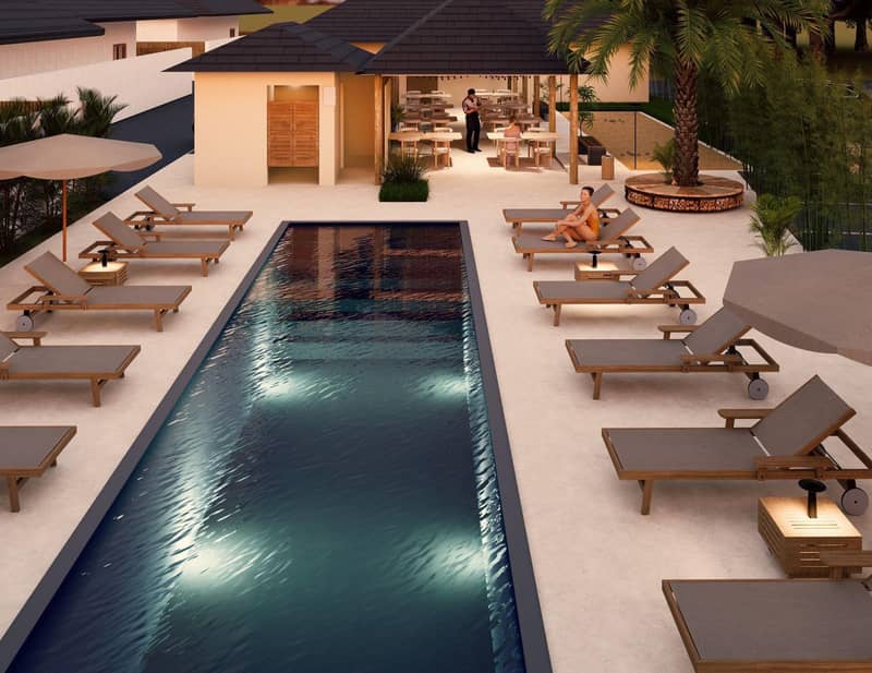 Complex of villas with swimming pools and gardens, 8 minutes from the beach, Samui, Thailand — photo 13