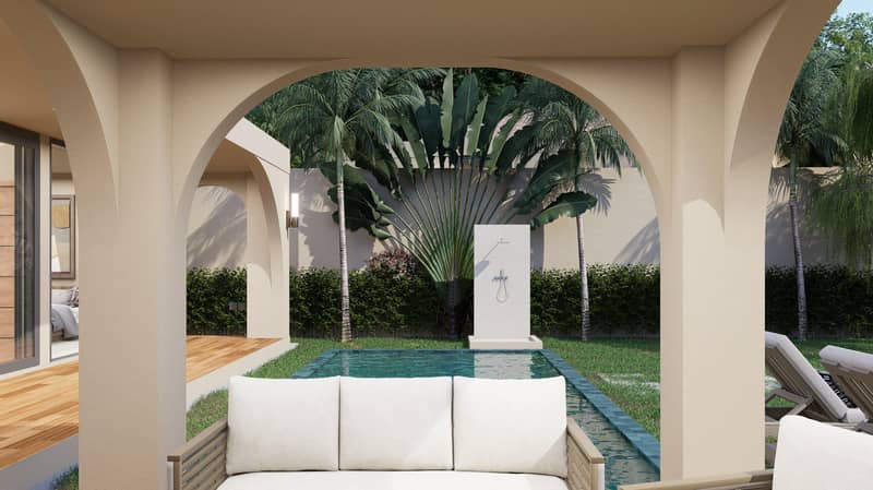 New complex of villas on the first sea line, 5 minutes from the beach, Samui, Thailand — photo 12