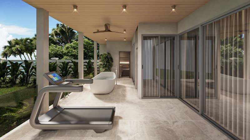 New complex of villas with swimming pool, spa areas and panoramic views, 1 minute from Lamai Beach, Samui, Thailand — photo 15