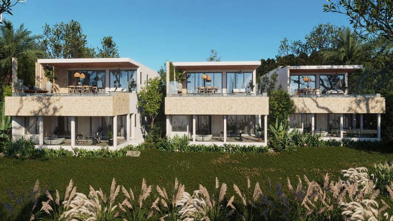 New complex of villas with swimming pool, spa areas and panoramic views, 1 minute from Lamai Beach, Samui, Thailand — photo 22