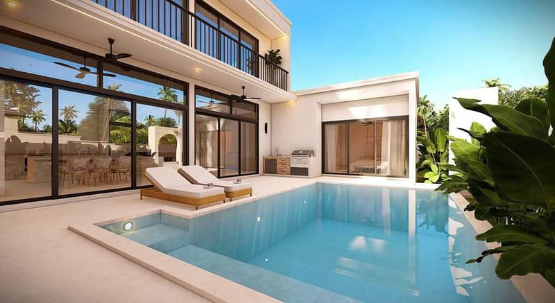New complex of villas with swimming pools, 4 minutes from Lamai Beach, Samui, Thailand — photo 2