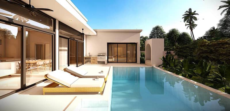 New complex of villas with swimming pools, 4 minutes from Lamai Beach, Samui, Thailand — photo 9
