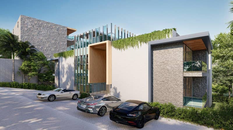 New residential complex with a swimming pool, a waterfall and sea views, Phuket, Thailand — photo 14