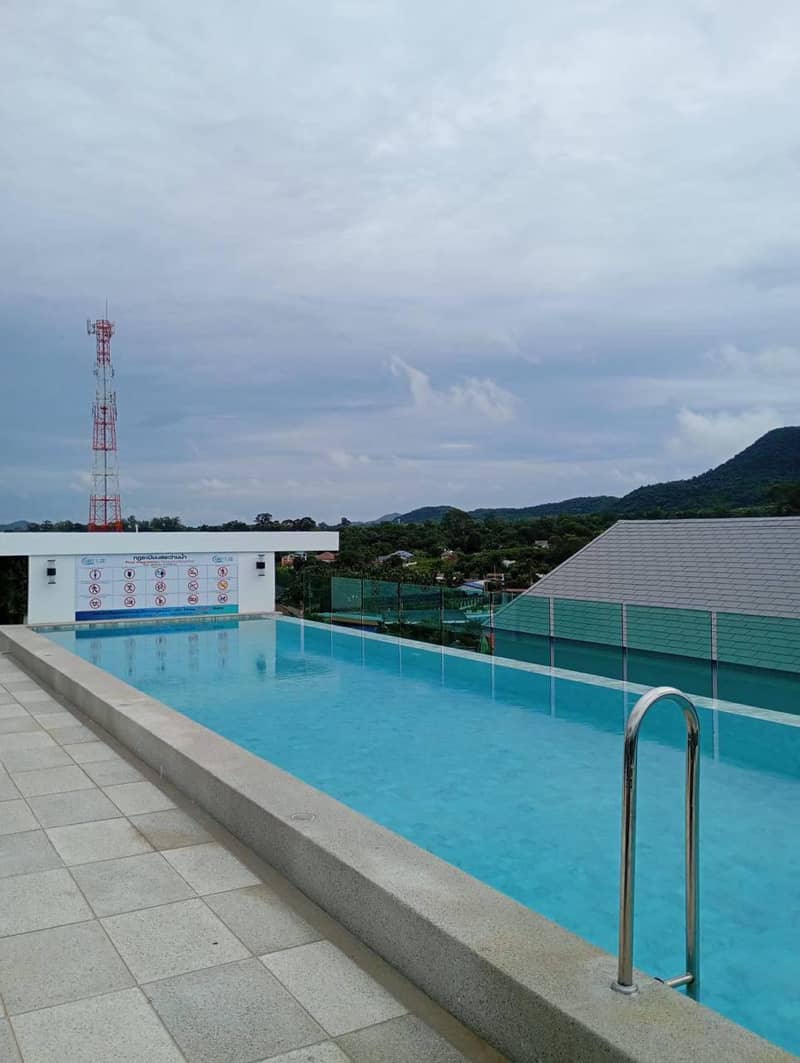 One-bedroom apartment with a view of the sea in a new premium residence with a pool and a garden, 100 m from the beach, Pattaya, Thailand — photo 10