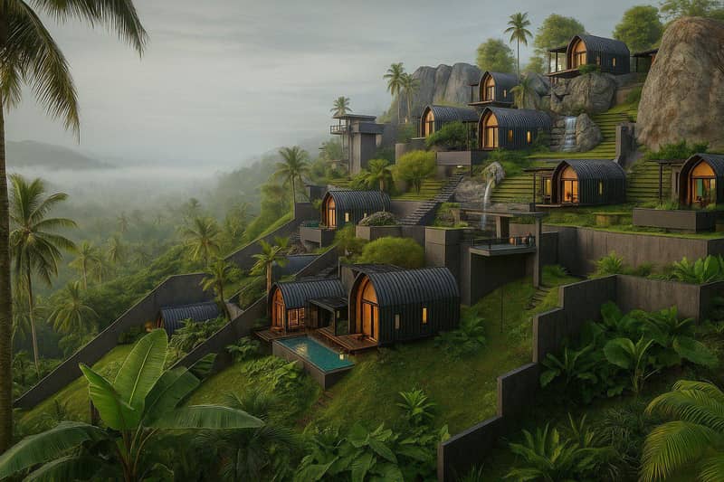 Complex of villas with a spa center, 700 meters from the beach, Samui, Thailand — photo 2